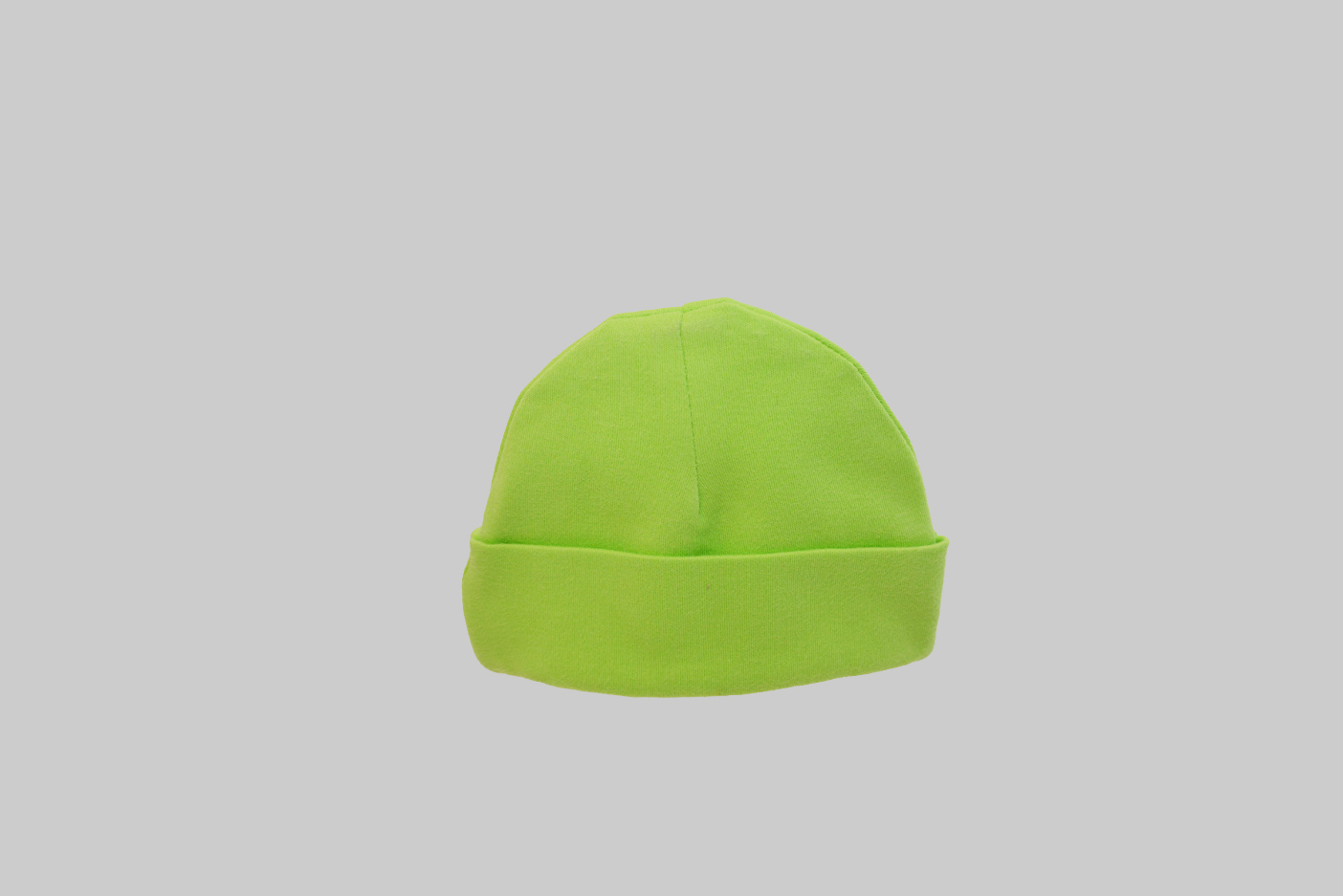 Bright Lime Green baby cap