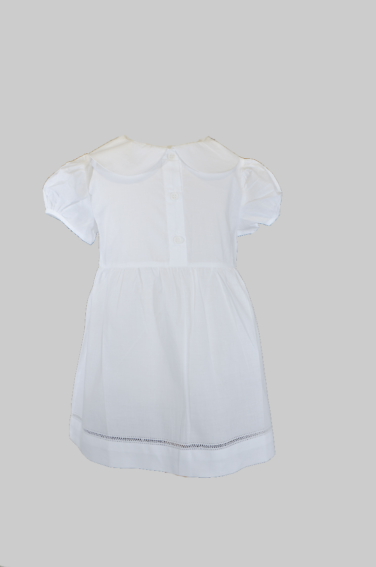 White Soft Cotton Dress