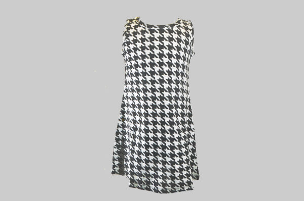 Houndstooth A Line dress. Toddler