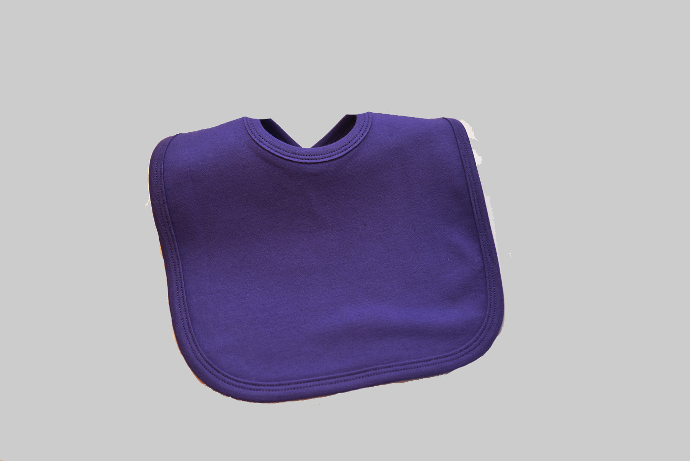 Purple Color Toddler Bib