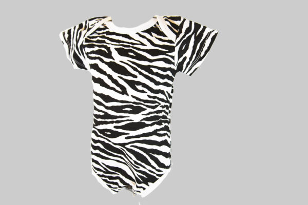 Zebra Print Baby Jumpsuit