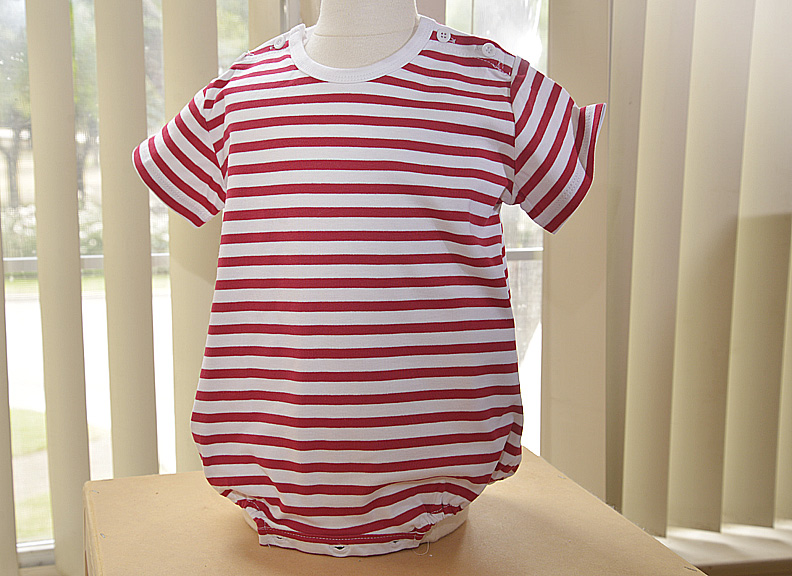 Baby Rompers. Big Red Dots, Green Dots, Brown Dot & Mary Rose Pink Dots