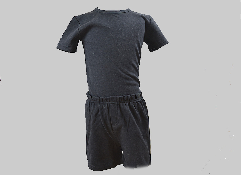 Black Color Boys T Shirt and Short Set
