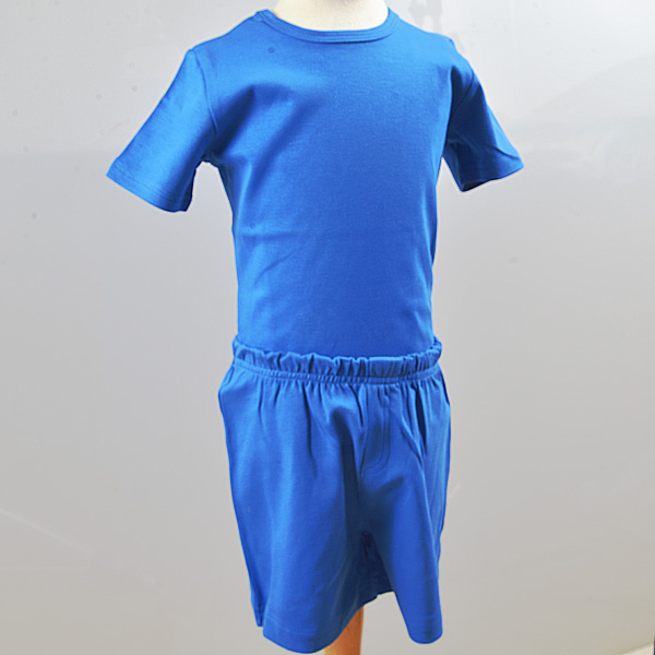 Virginia Blue color Boy T Shirt and Boy Short