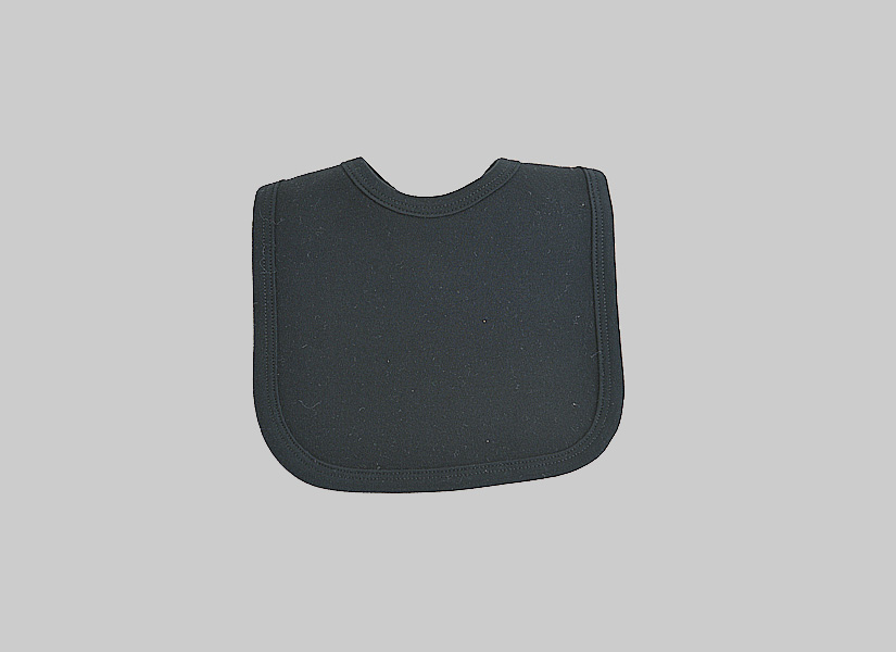 Black Color Bib