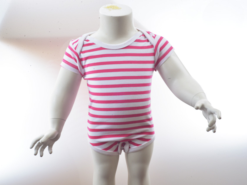 Fuchsia Pink Stripes