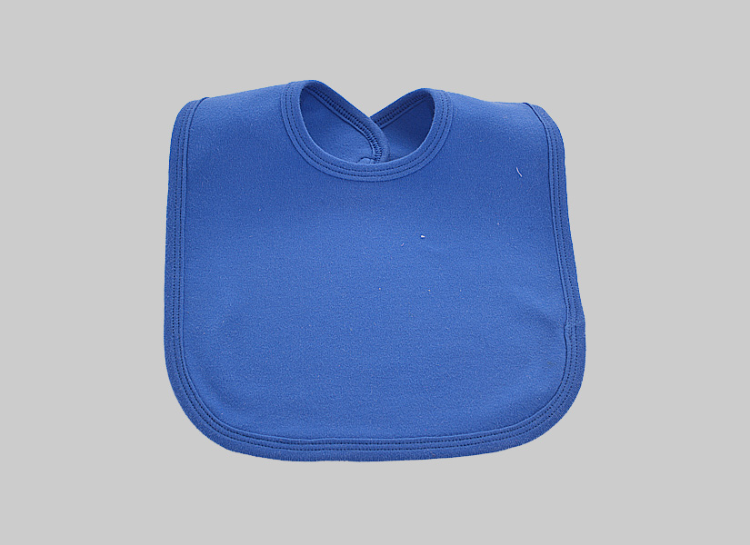 virginia blue color baby bib, toddler sizes