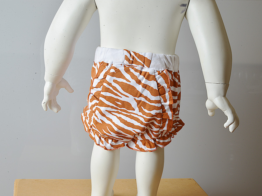 Zebra Burnt Orange Color
