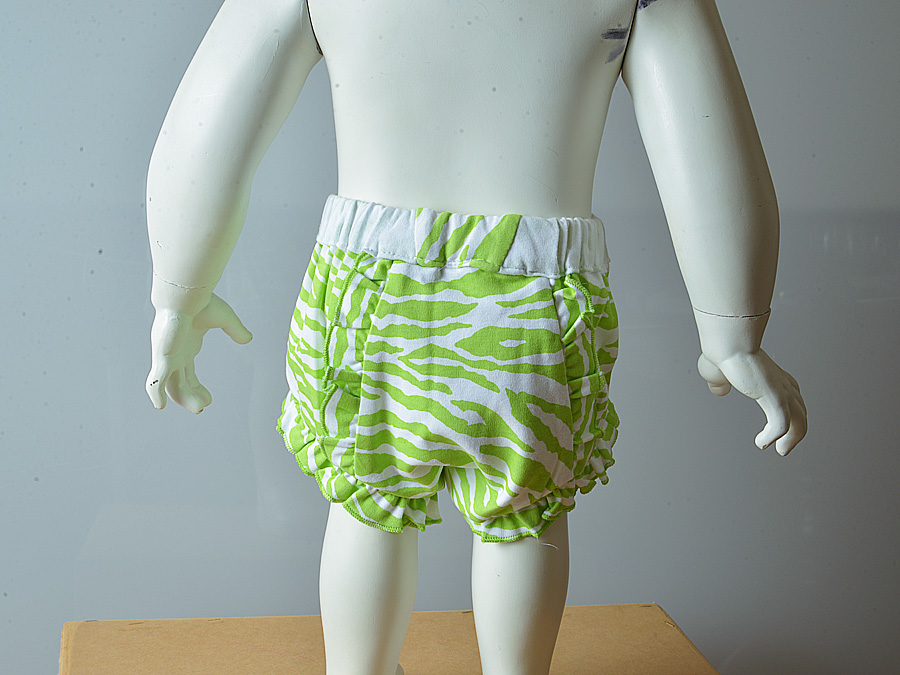 Bright Lime Green Zebra