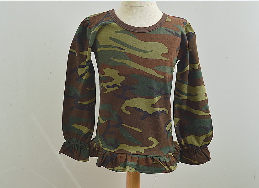 Camouflage Long Sleeve Shirt