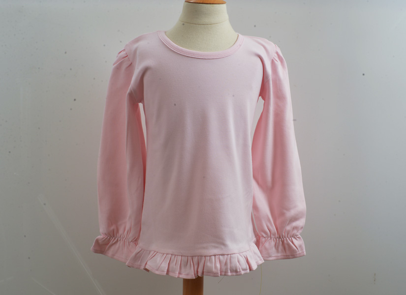 Rose Water Pink Long Sleeves Tee