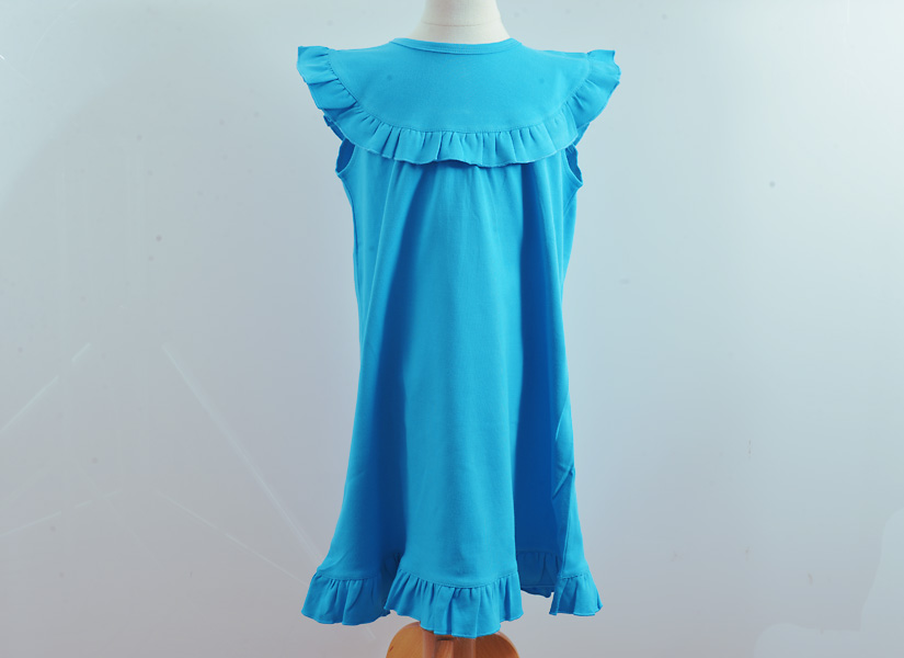 Aqua Blue Sleeveless Dress