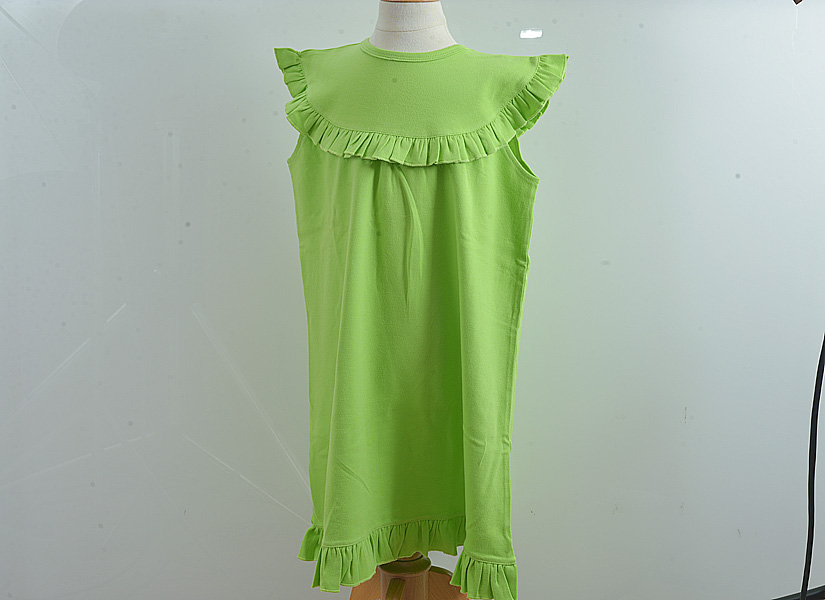 Hot Green Sleeveless Dress