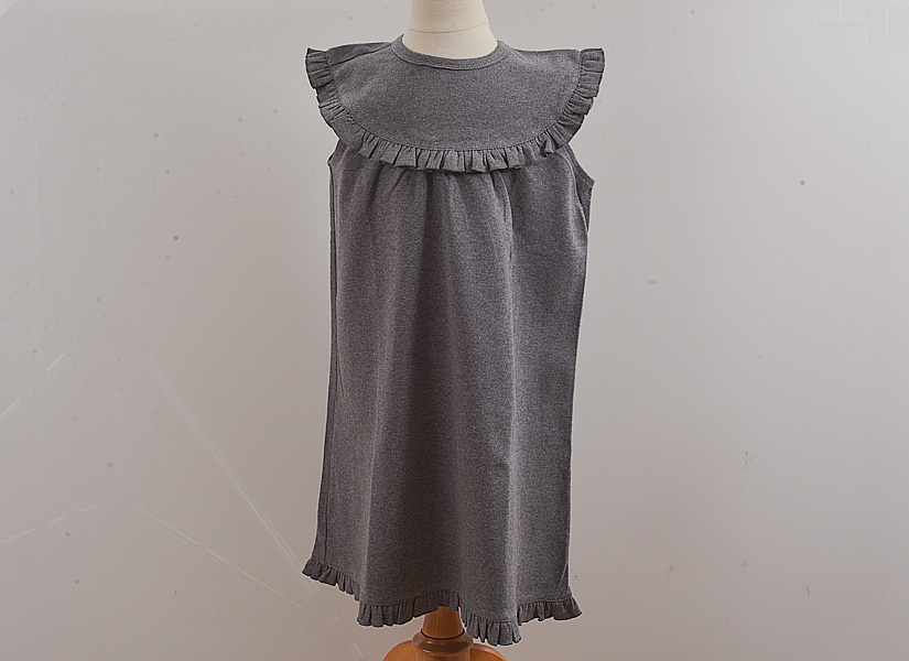 Dark Grey Sleeveless Dress