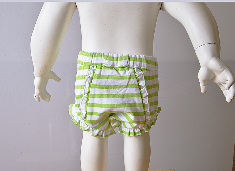 Bright Lime Green Stripes