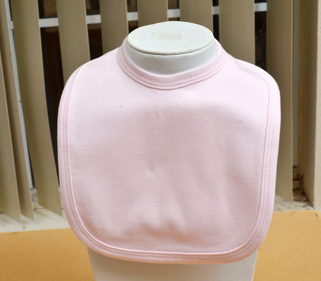 Rose Water Pink Color Bib