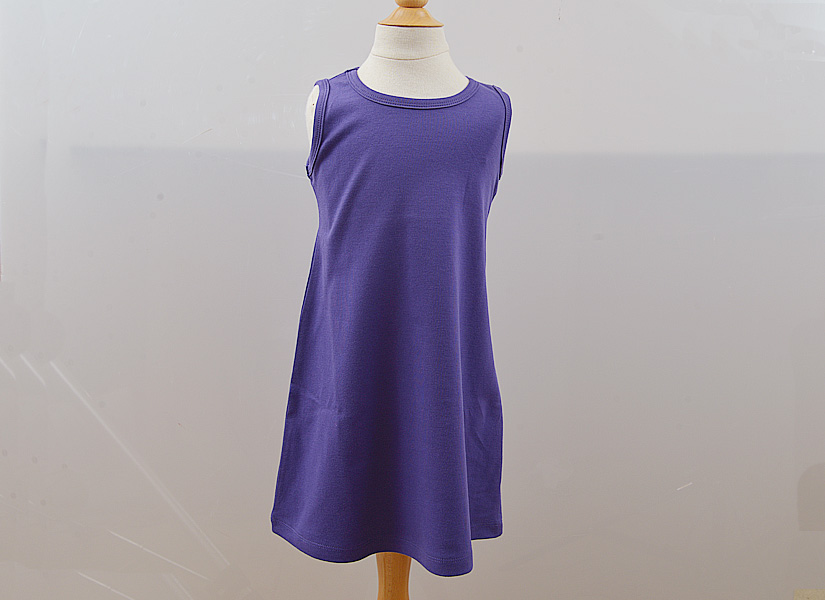 Purple Color A Line