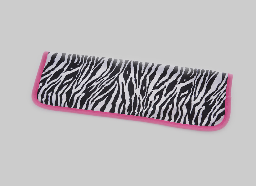 Burp Cloths Standard Size 12″x19″. Purple Zebra, Hot Green Zebra…