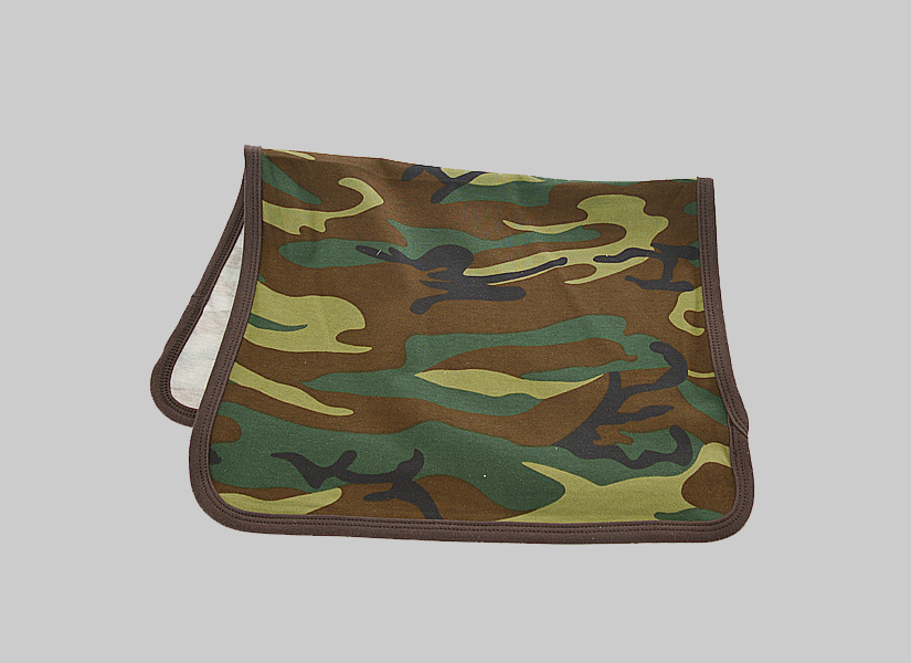 camouflage burp cloth