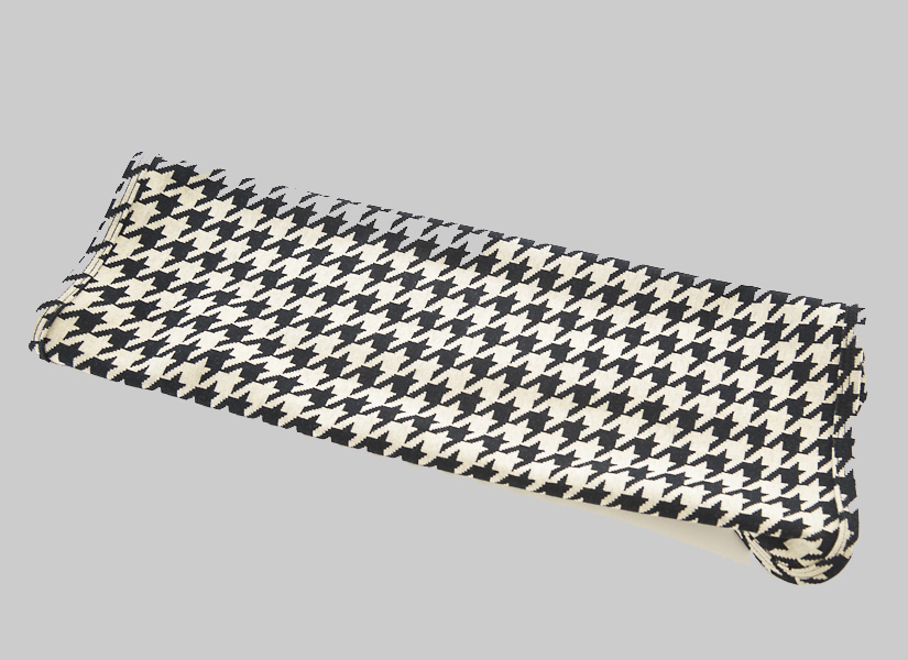 Burp Cloth Standard Size 11″x19″. Houndstooth Burp Cloth