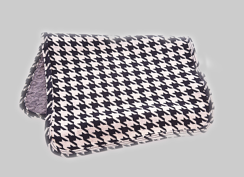 burp cloth standard size 12"x19", houndstooth