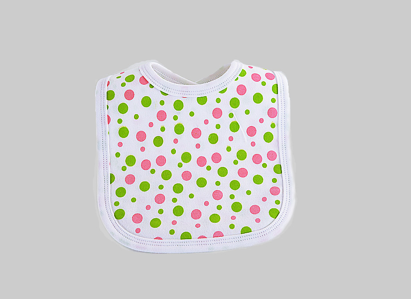 Hot Pink & Hot Green Polka Dots
