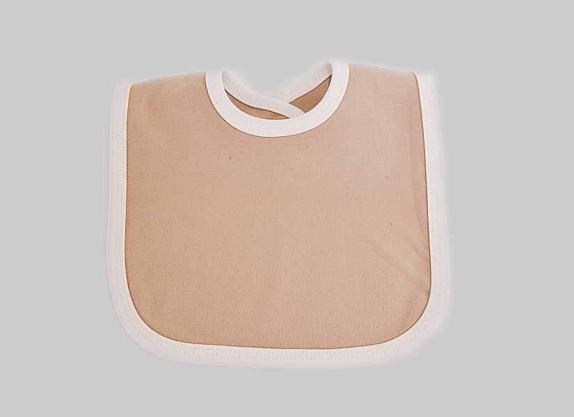 Irish Cream with Cream Trim. Bib Toddler