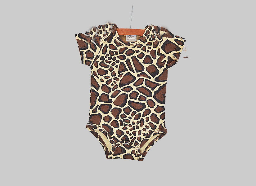 Giraffe Skin Color Baby Jumpsuit Bodysuit