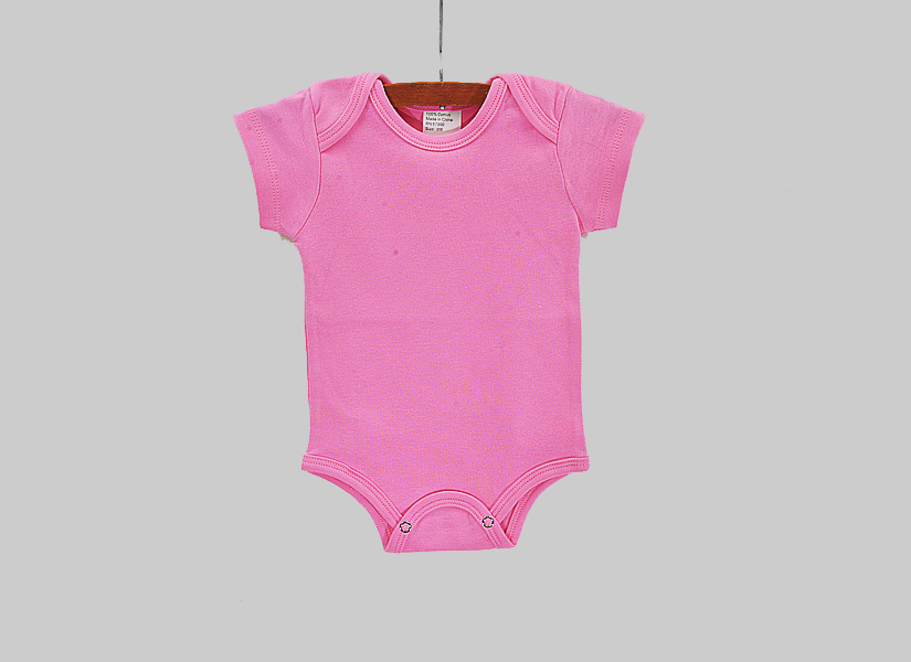 Bubble Gum Pink Color Baby Jumpsuit