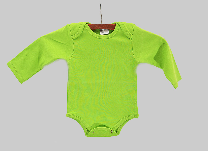 Hot Green color Long Sleeve Baby Jumpsuit