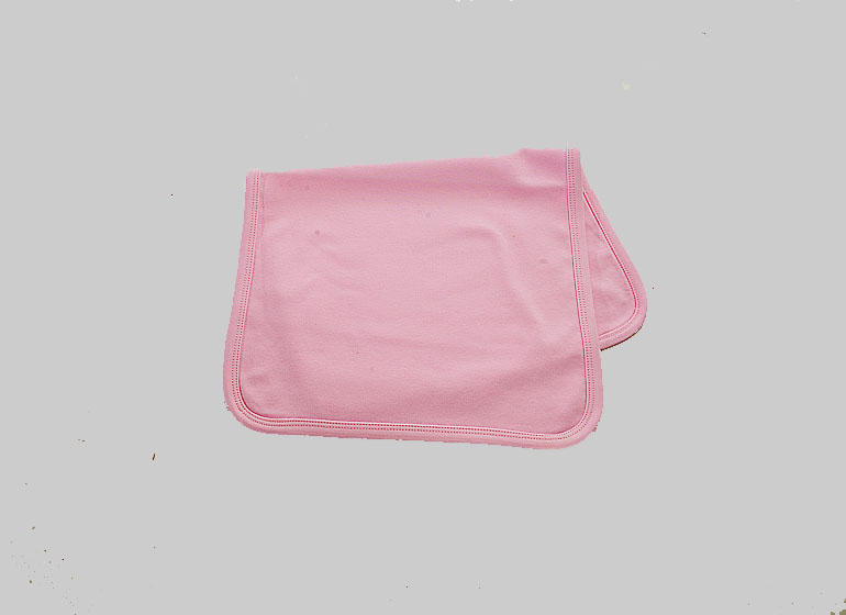 Candy Pink Color Baby Burp Cloth 13x19"