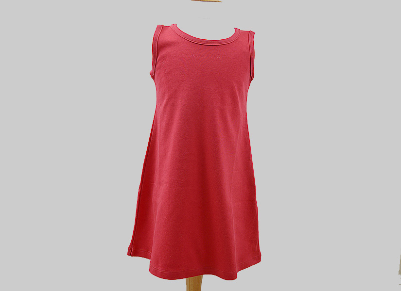Red Girl Toddler A Line Dress