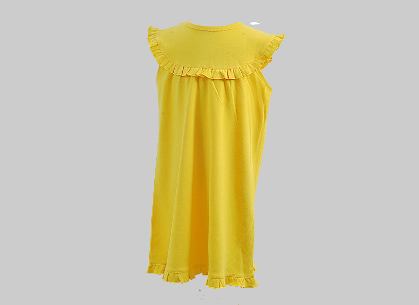 louisiana gold color girl toddler sleeveless dress