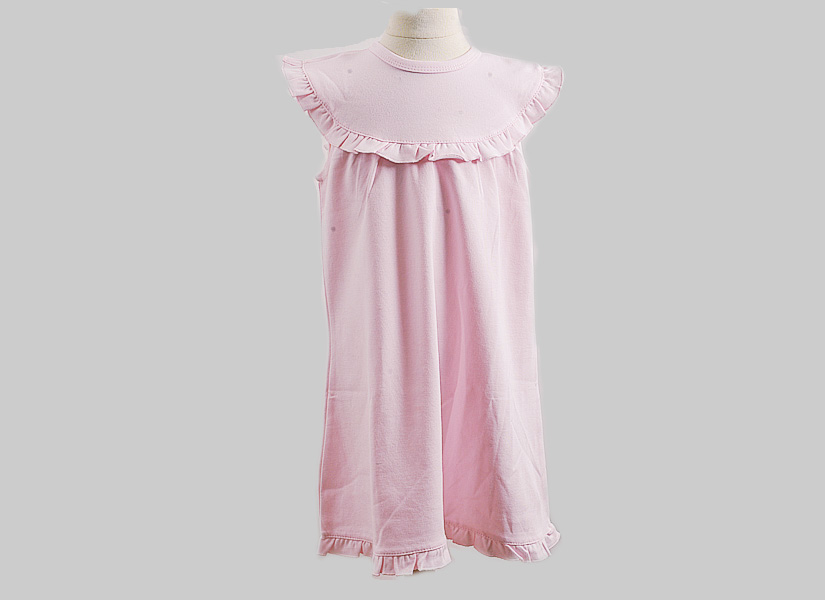 pastel pink color, girl toddler sleeveless dress