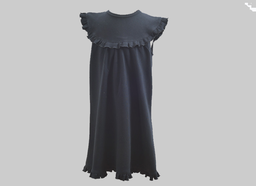 Dress Girl Toddler Sleeveless. Plain & Blank for Monogramming Embroidery