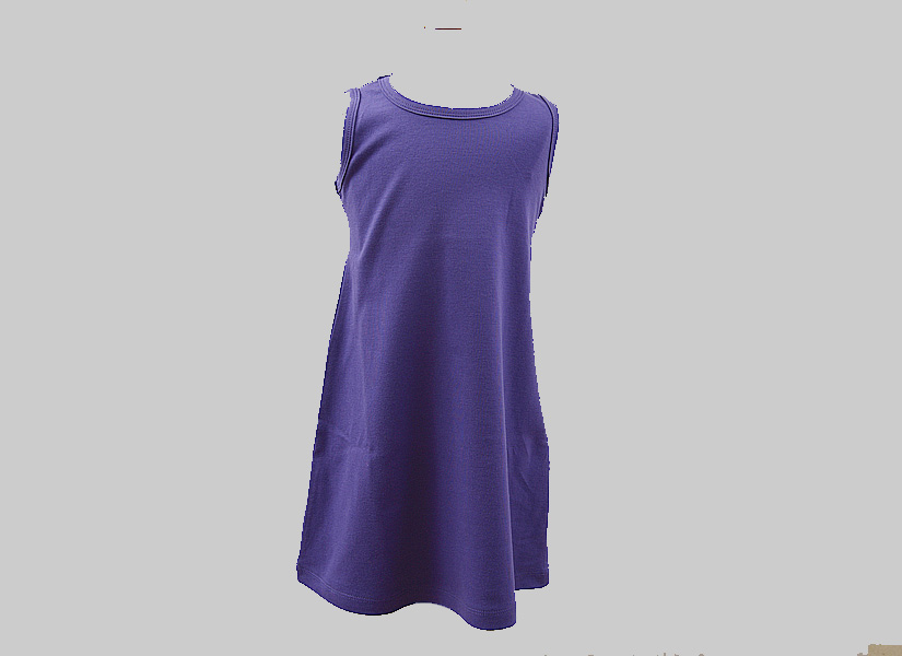 purple girl toddler A Line Dress