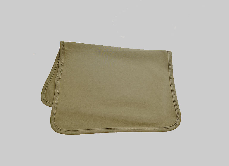 Mosstone Green Color Baby Burp Cloth 13x19"