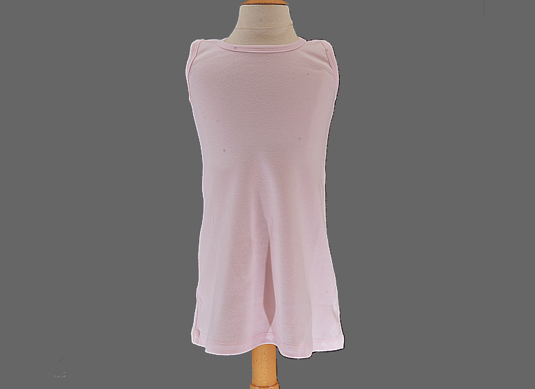 Light Pink Color Baby A Line Dress