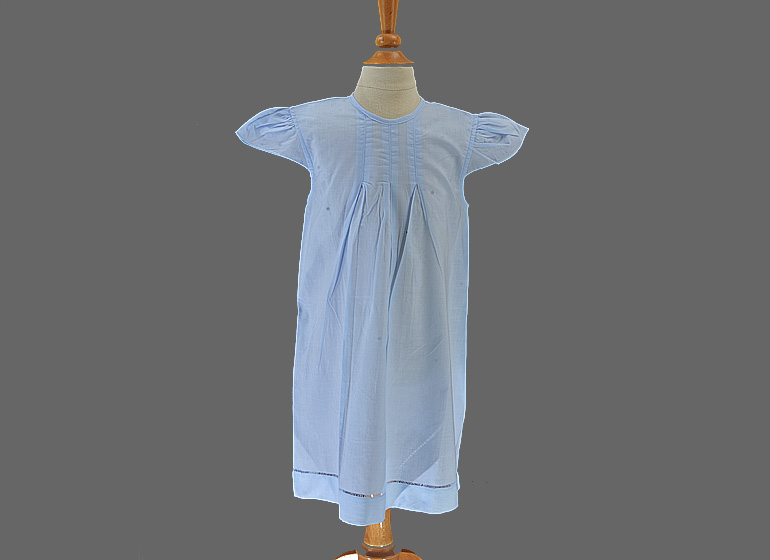 Angel Wings, Toddler Girl Dress, Pastel Blue