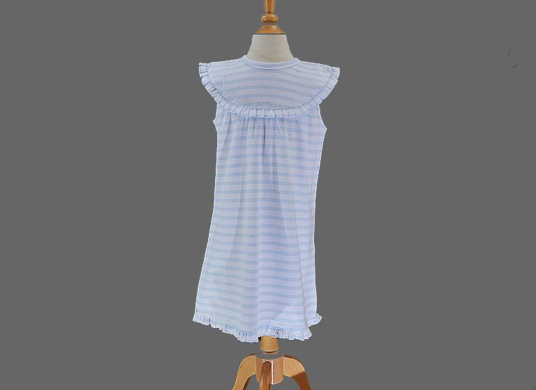 Dress Girl Toddler Baby Pink, Baby Blue Stripes, Red Stripes, Hot Green Stripes