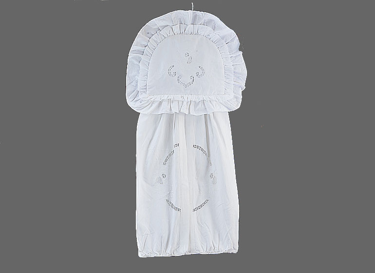 Grace Embroidery Diaper Stacker